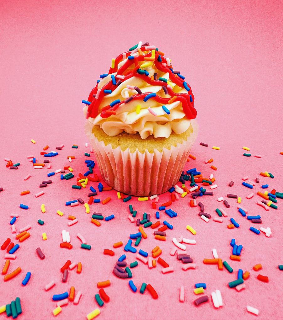 Birthday Cake Cupcakes