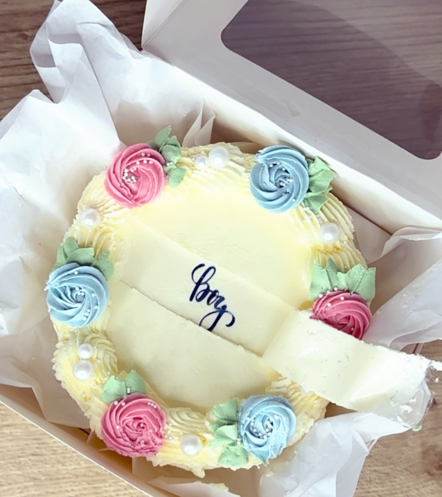 Mini Peel Reveal Cake