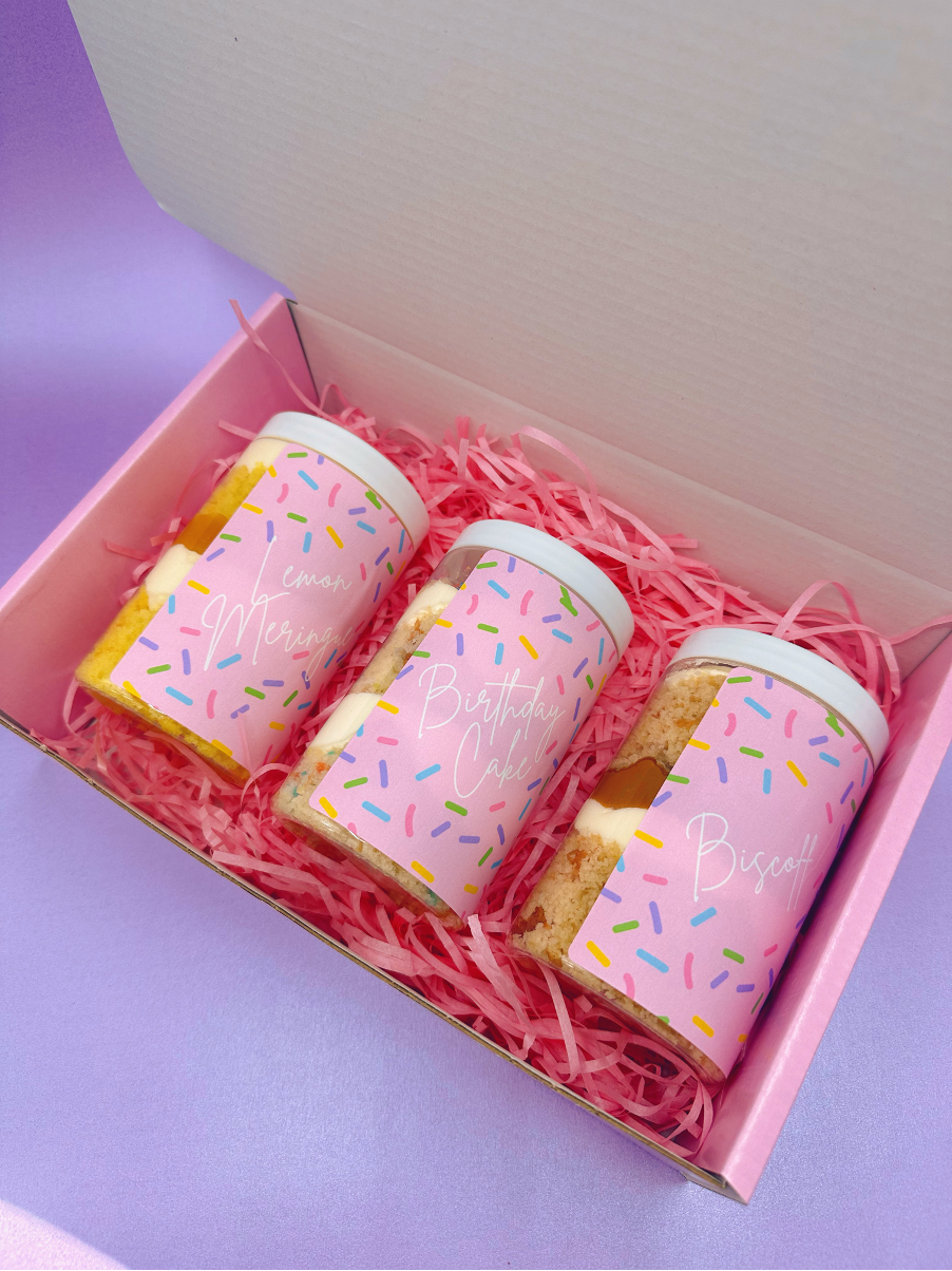 400ml Cake Jar Bundle Box