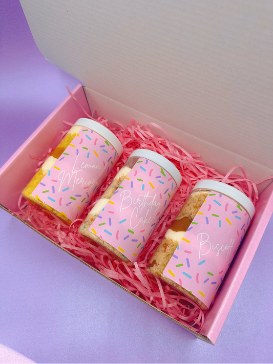 400ml Cake Jar Bundle Box