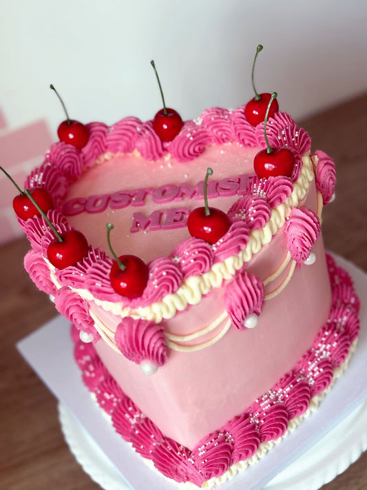 Heart Custom Cake