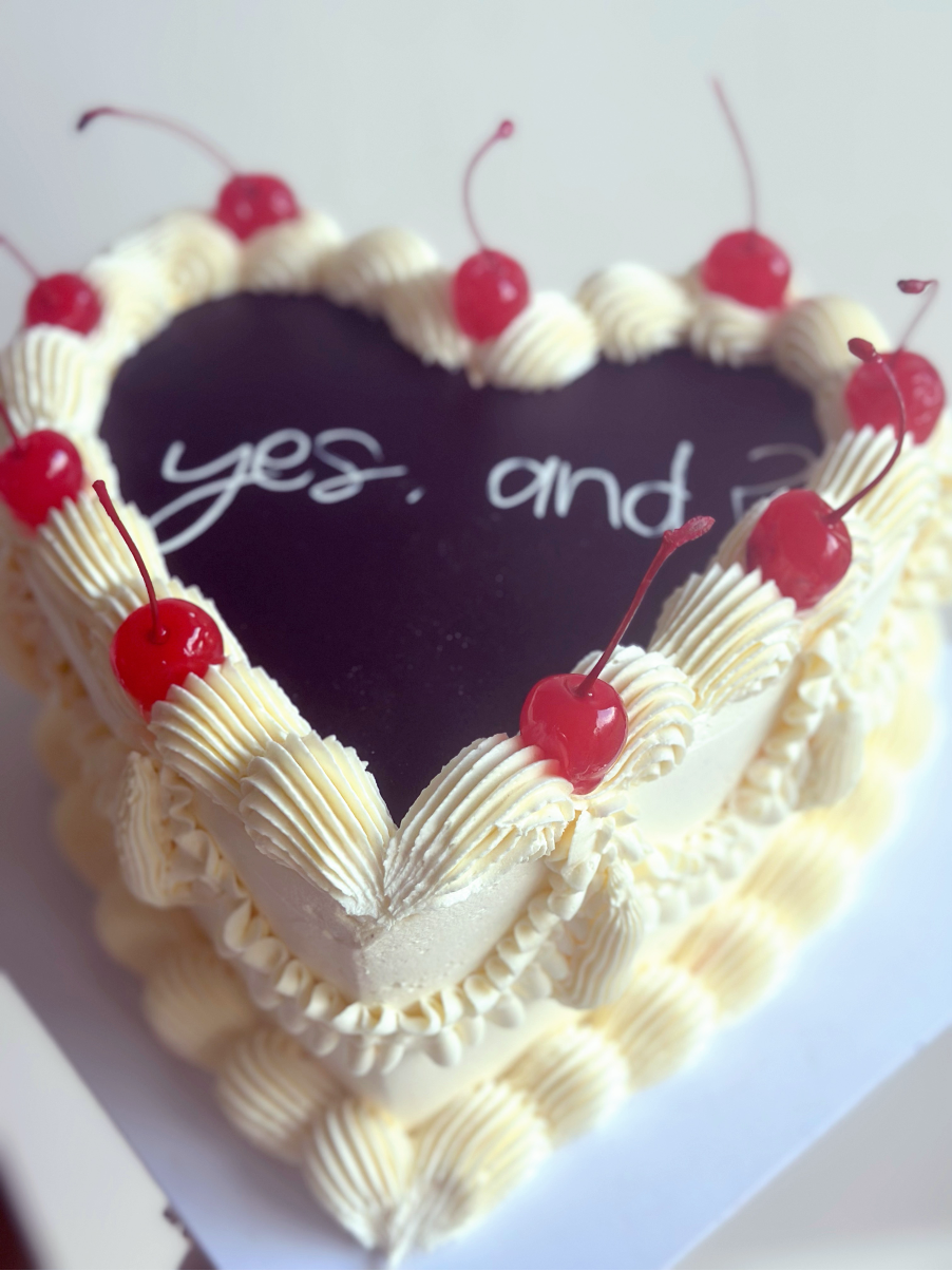 Heart Custom Cake